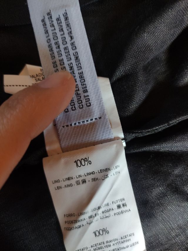 chaqueta lino 100% a estrenar
