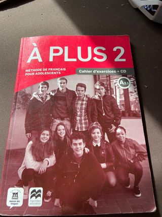 libro à plus 2 de instituto en frances