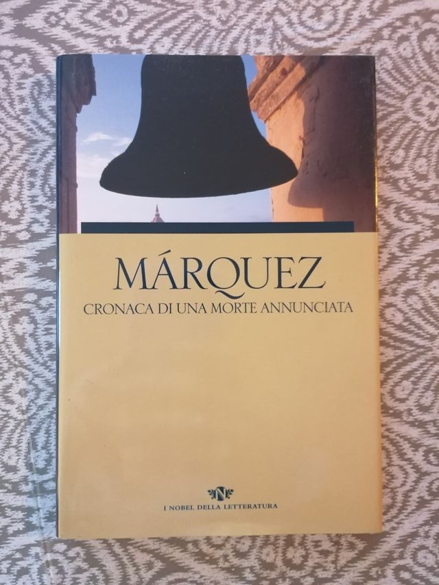 Libro "Cronaca di una morte annunciata" Marquez