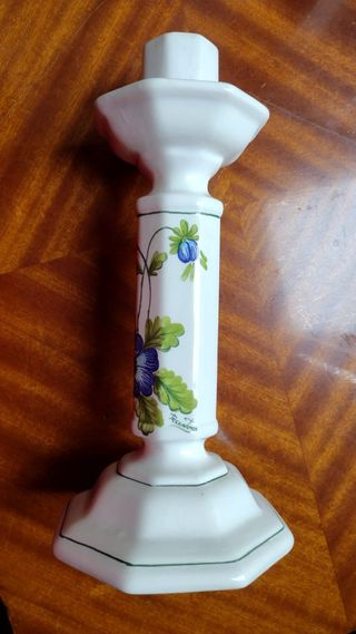 2 portacandele vintage in ceramica  R.Costa