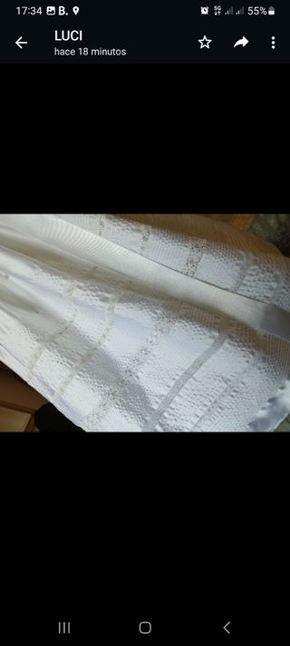 Vestido de comunión niña