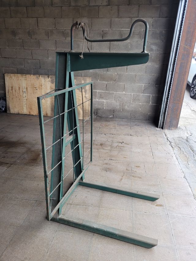 Pinza portapalets grua