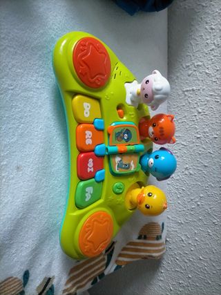 teclado de animales con diferentes melodías