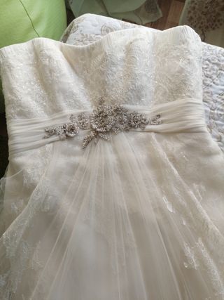 Vendo vestido novia seminuevo"Casa Francesca"250€