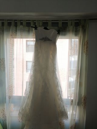 Vendo vestido novia seminuevo"Casa Francesca"250€