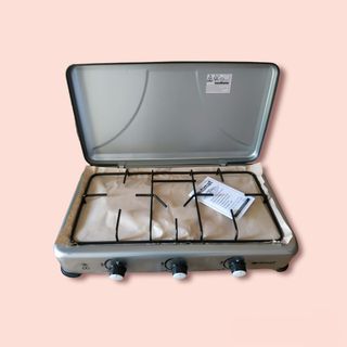 Hornillo de gas 3 fuegos CAMPING encimera nueva