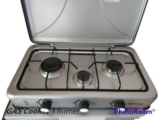 Hornillo de gas 3 fuegos CAMPING encimera nueva