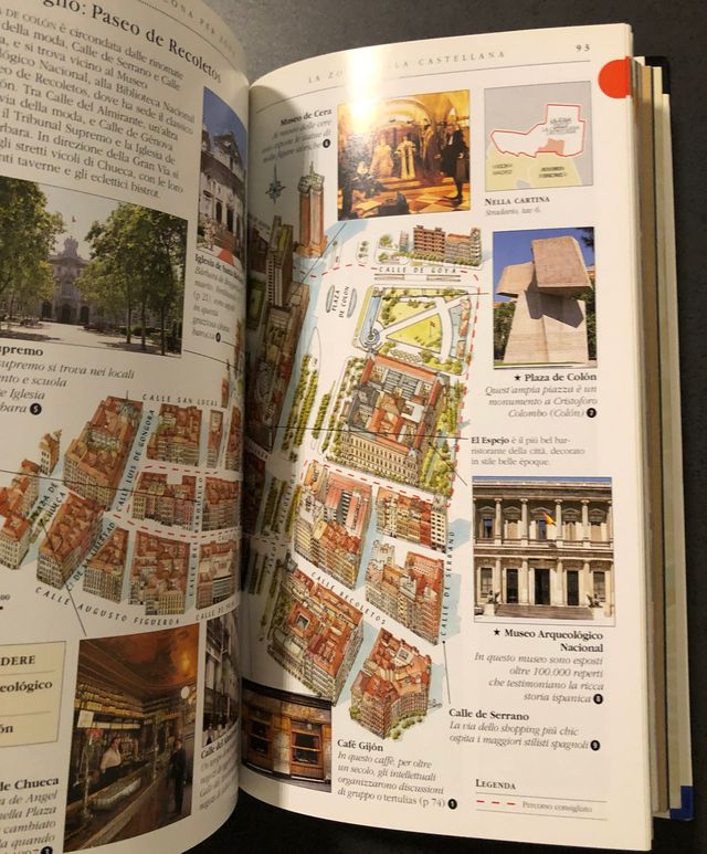 Editrice: Mondadori. Guida Turistica Madrid.