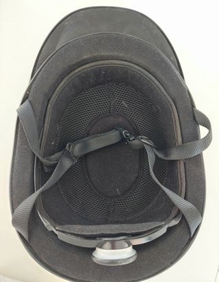 Cap equitazione 500 nero Fouganza