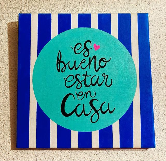 Cuadros pintados a mano acrílico