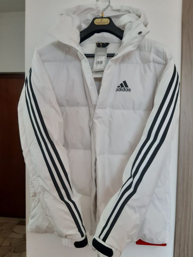 Giacca Adidas puffer down bianca