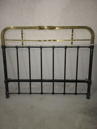 CABECERO Y PIECERO DE FORJA