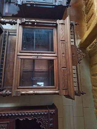 Aparador, locero antiguo de roble