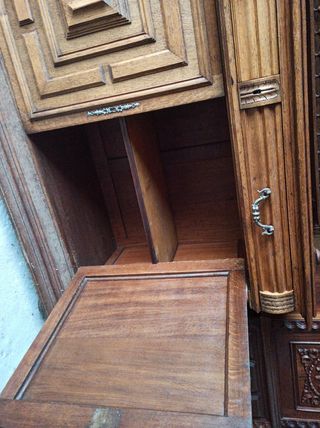 Aparador, locero antiguo de roble