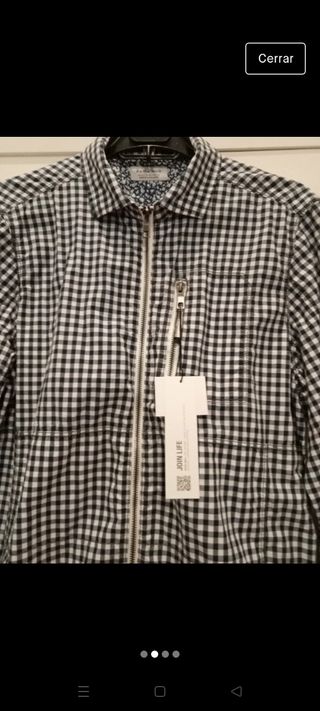 Cazadora de hombre de verano. Zara