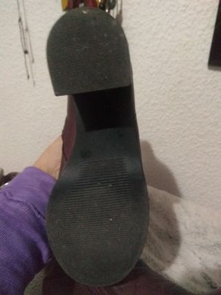 👢👢Botines plataforma cuero