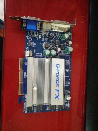 TARJETA GRAFICA RETRO NVIDIA FX5200 AGP
