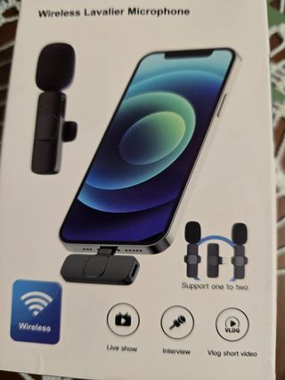Micrófono inalámbrico para móvil