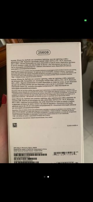 IPHONE XR NERO 256GB IN PERFETTE CONDIZIONI