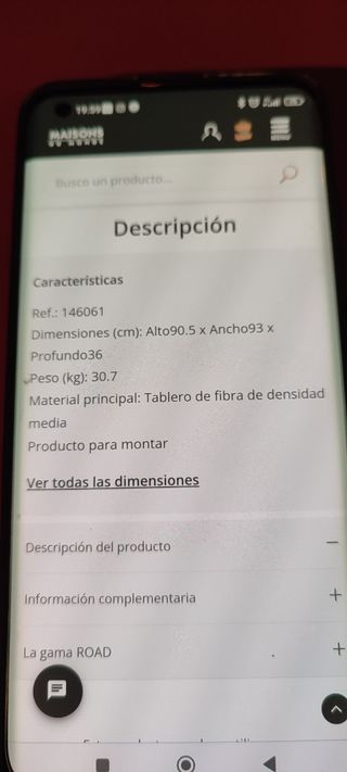 mueble cajonera Moison du Monde