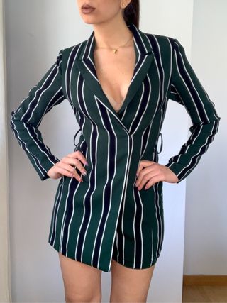 Mono de rayas BERSHKA