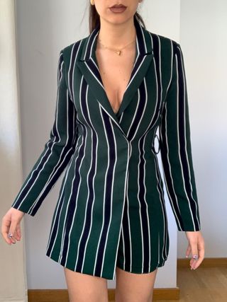 Mono de rayas BERSHKA