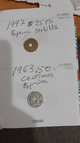 vendo una monedad antigua del año  1963 