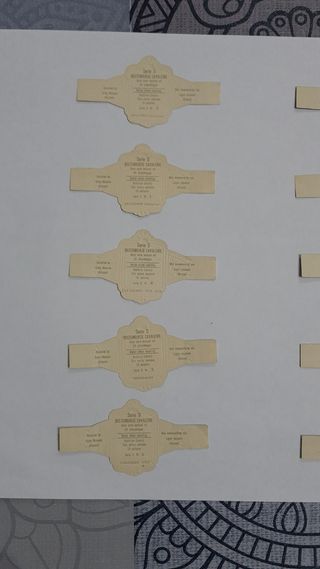 coleccion de 10 vitolas