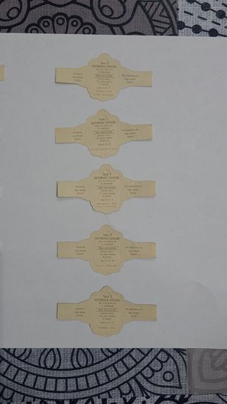 coleccion de 10 vitolas