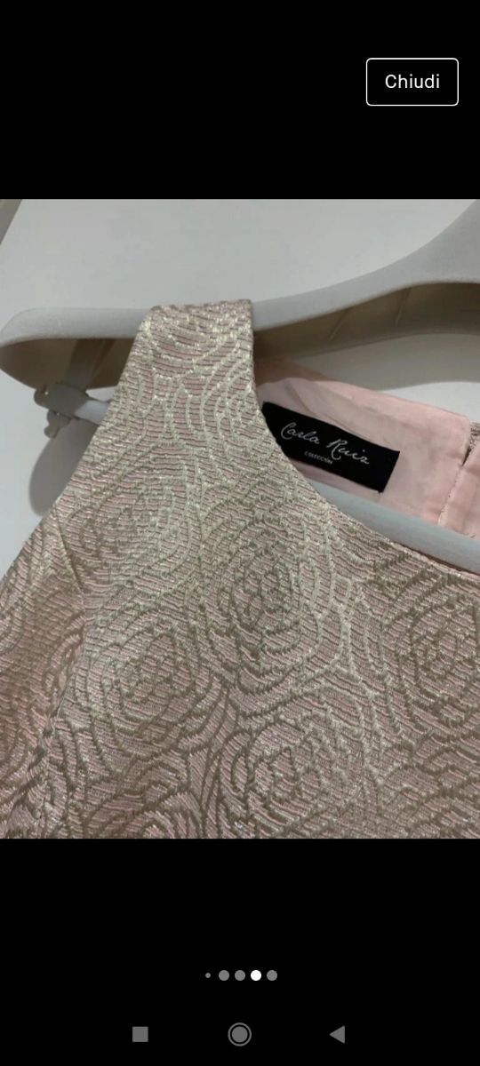 Abito longhette, elegante. Carla Ruiz