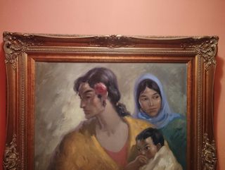 cuadro antiguo decoracion