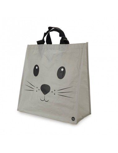 Bolsa Solidario de compra Kitty con bolsillo inter