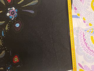 Falda negra de paño Desigual 