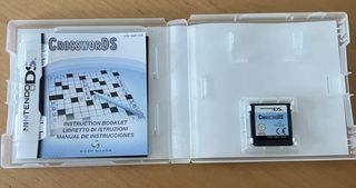 crosswords nintendo ds lite custodia originale
