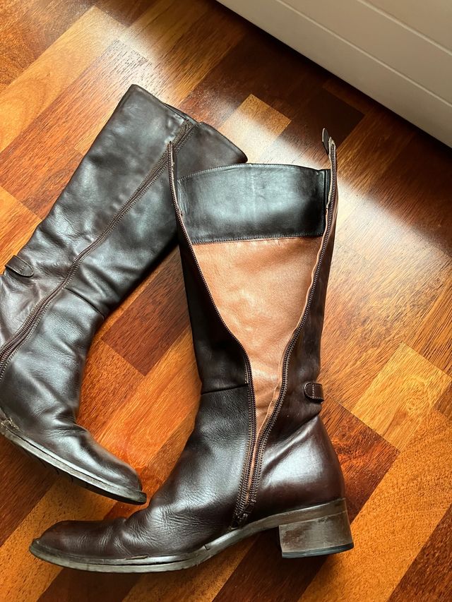 Stivali vera pelle n. 37 Made in Italy