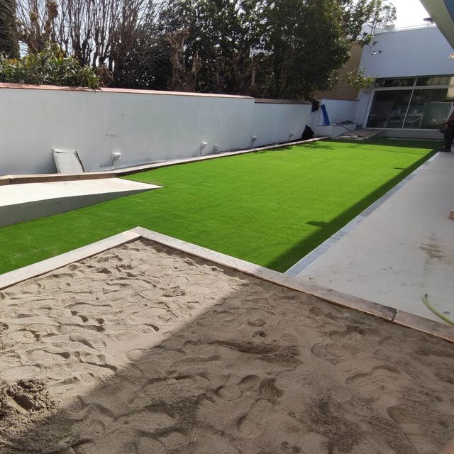 Césped Artificial y proyectos de jardineria