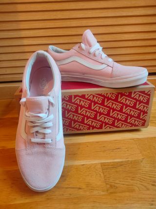 Zapatillas Vans Old School Talla 39 Rosa Claro