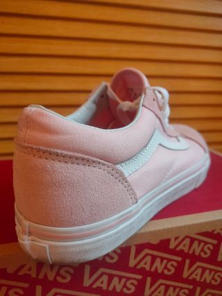 Zapatillas Vans Old School Talla 39 Rosa Claro