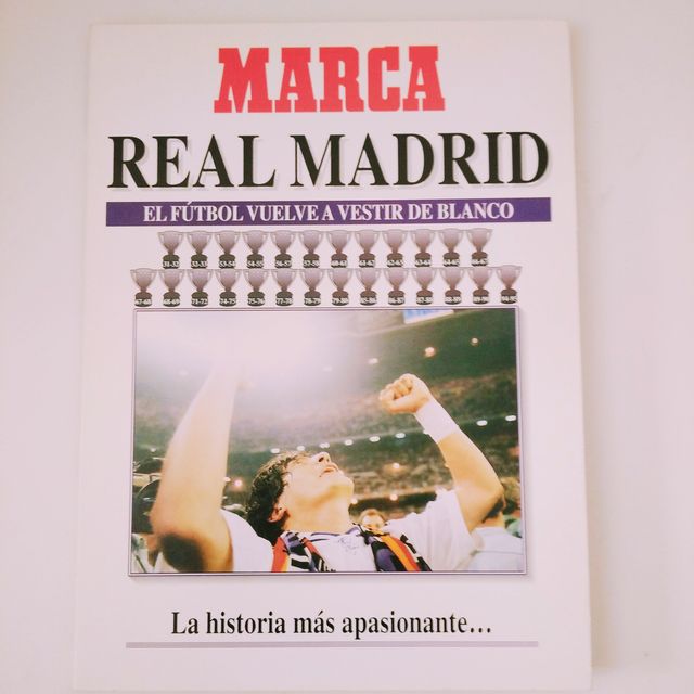 Libro Historia del Real Madrid. 