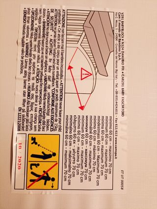 Cambiador-Vestidor adaptable cuna