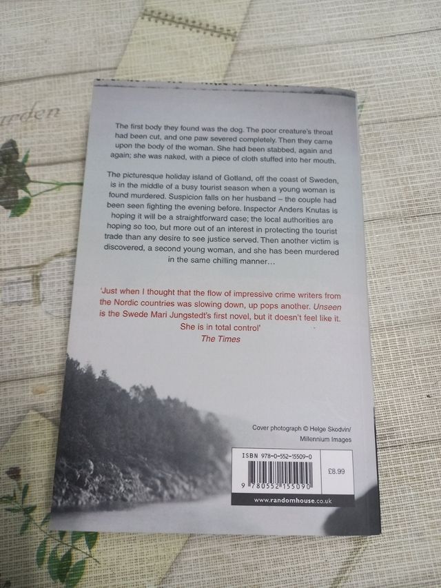 UNSEEN,mari jungstedt