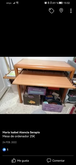 mesa de ordenador
