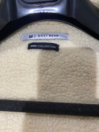 Chaqueta vaquera con borrego mujer M easy wear 