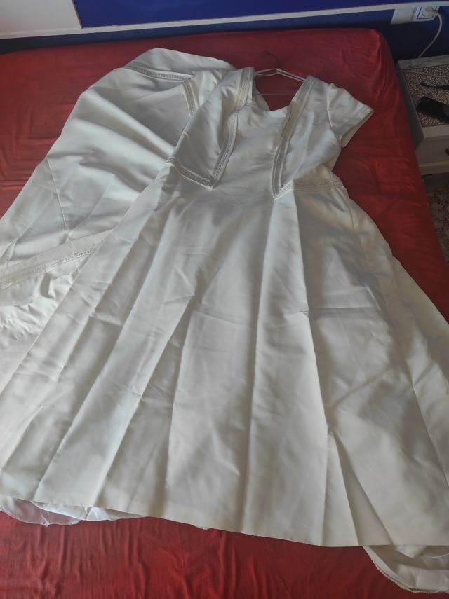 Vestido de novia grande