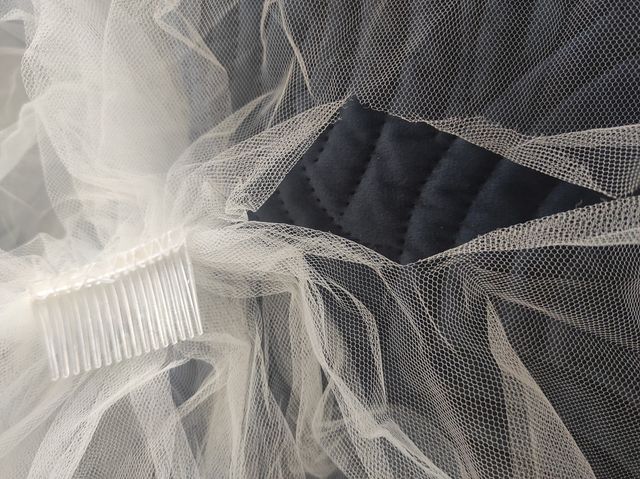 Vestido de novia grande