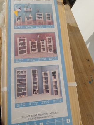 Estanterías y Frente de cajoneras