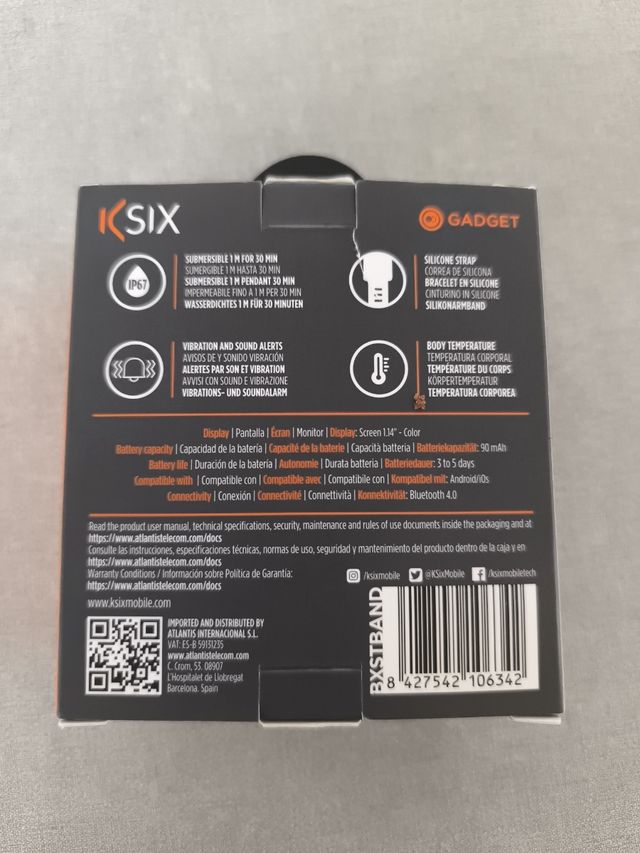 ksix reloj fitness