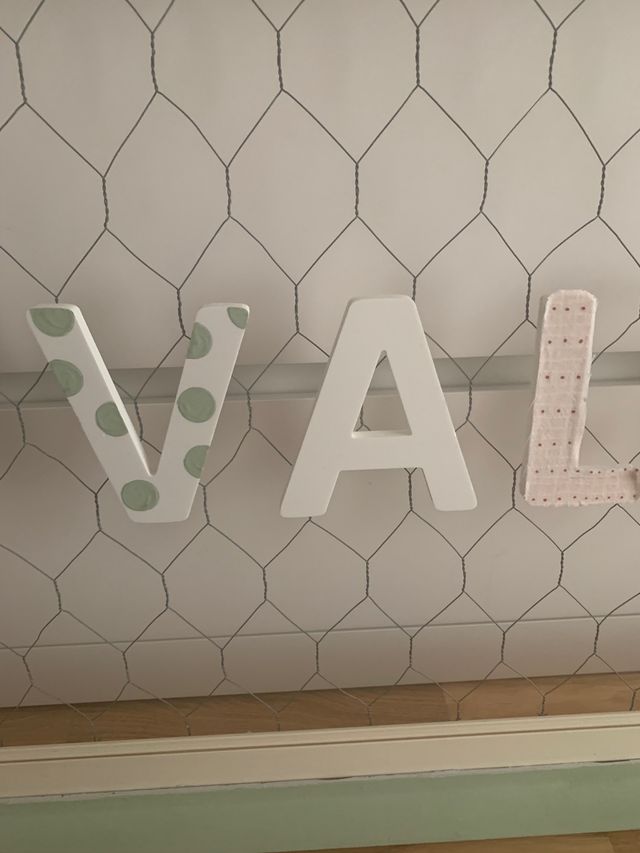 Cuadro nombre VALERIA