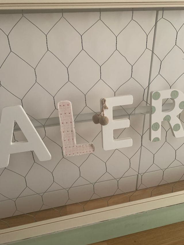 Cuadro nombre VALERIA