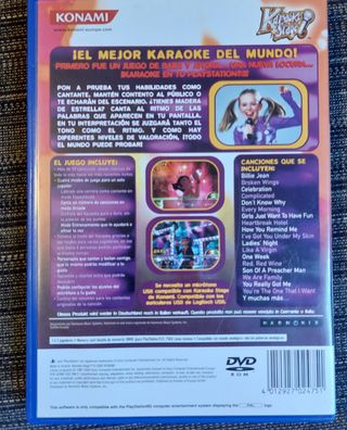 PLAY 2 micrófono KONAMI